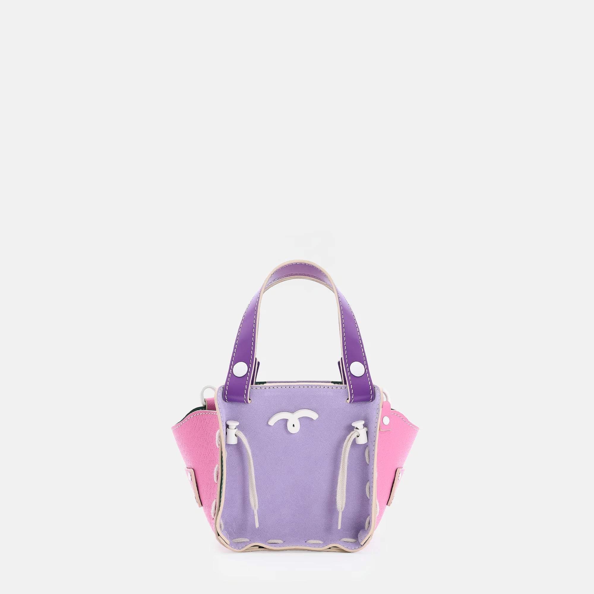 Fede Bag XS Lilac/Pink – Open