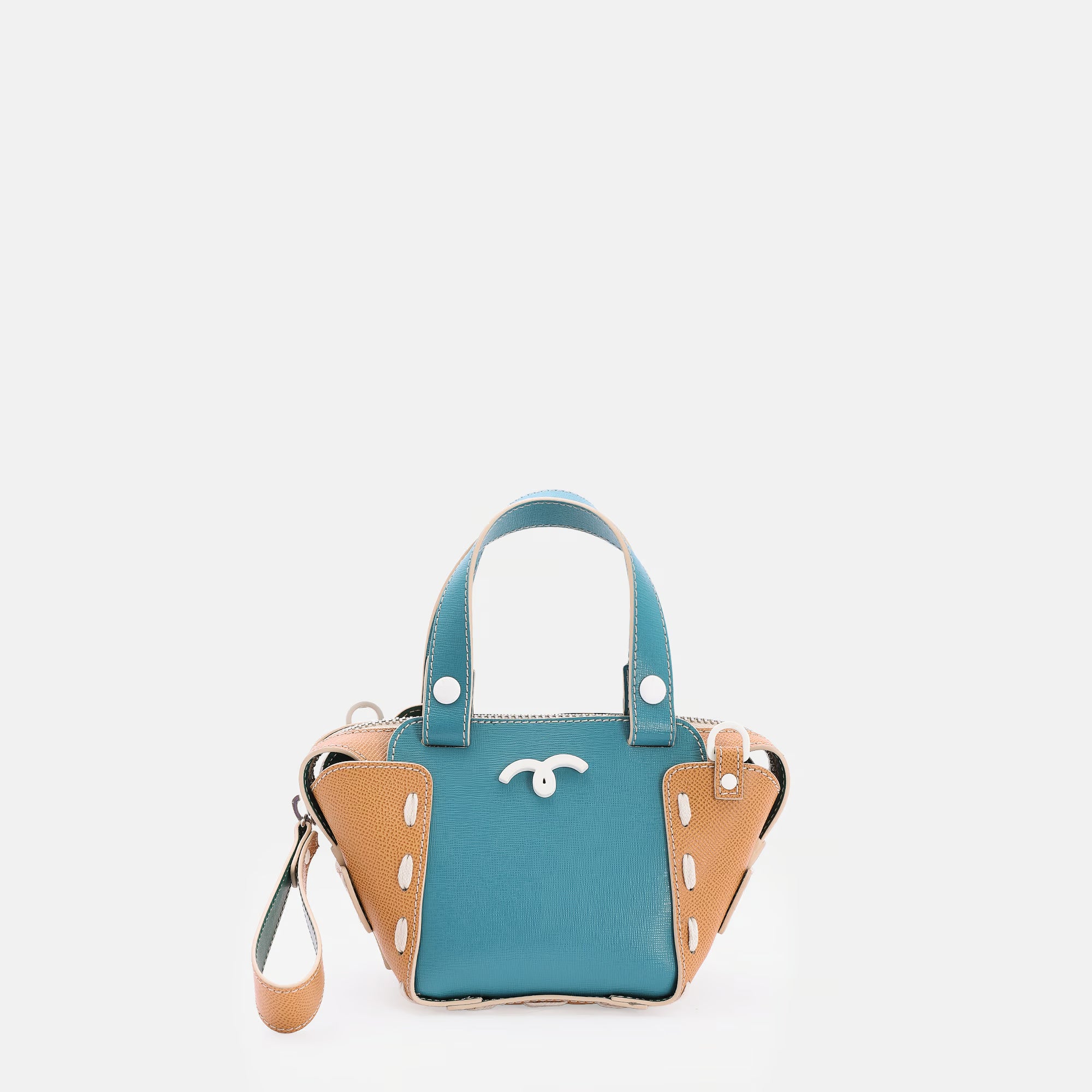 Margherita Bag XS Petrolio/Tobacco