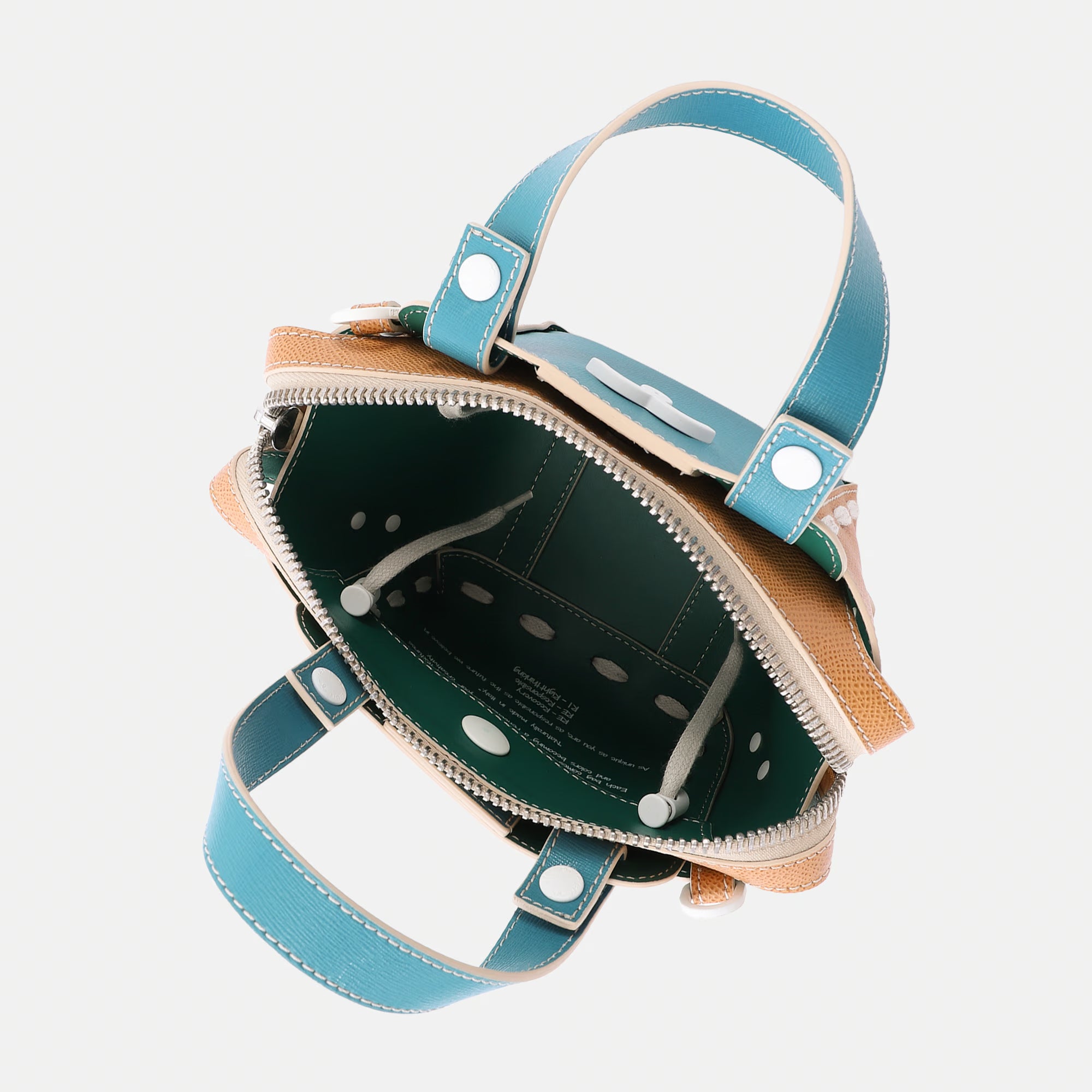 Margherita Bag XS Petrolio/Tobacco