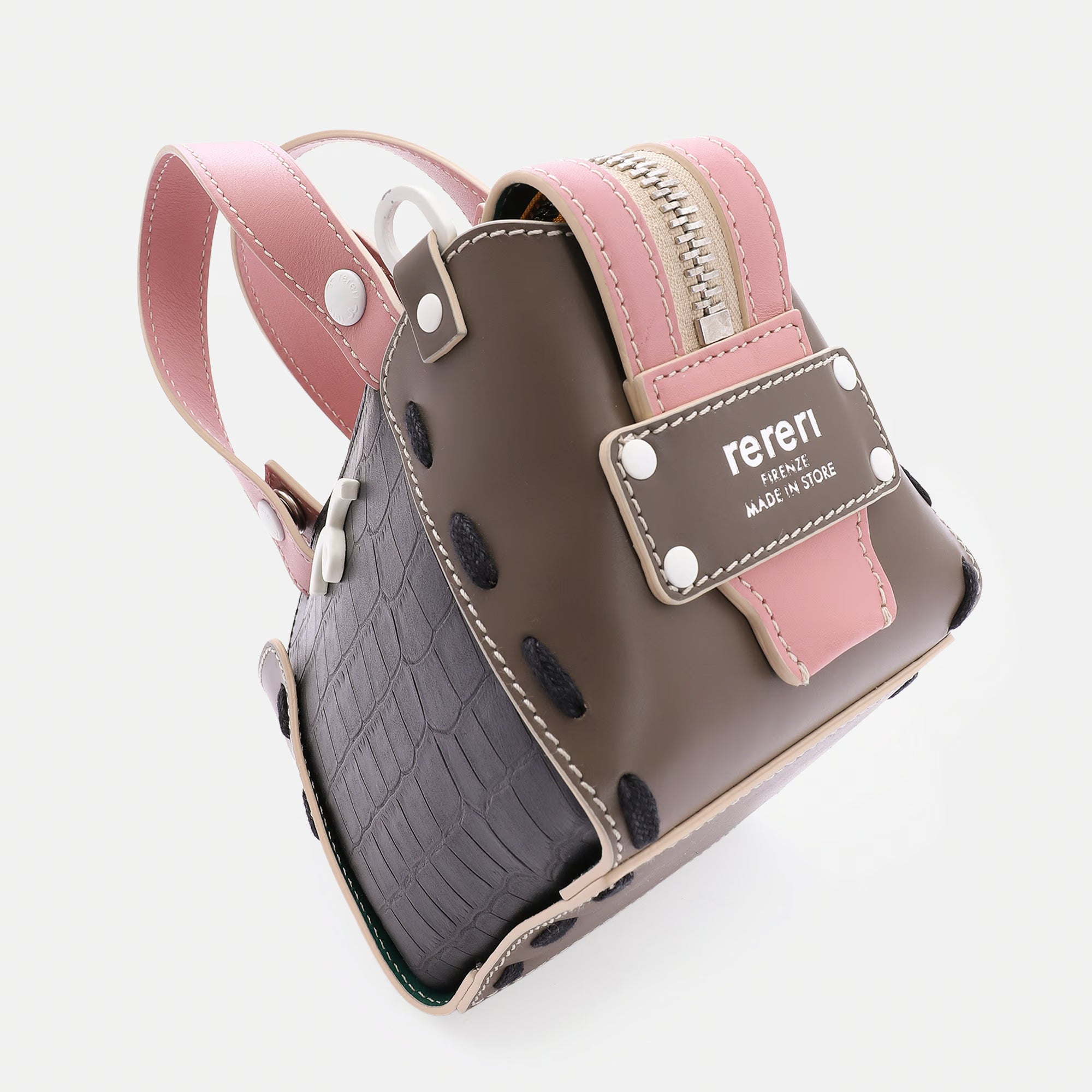 Borsa Margherita XS Nero/Fango