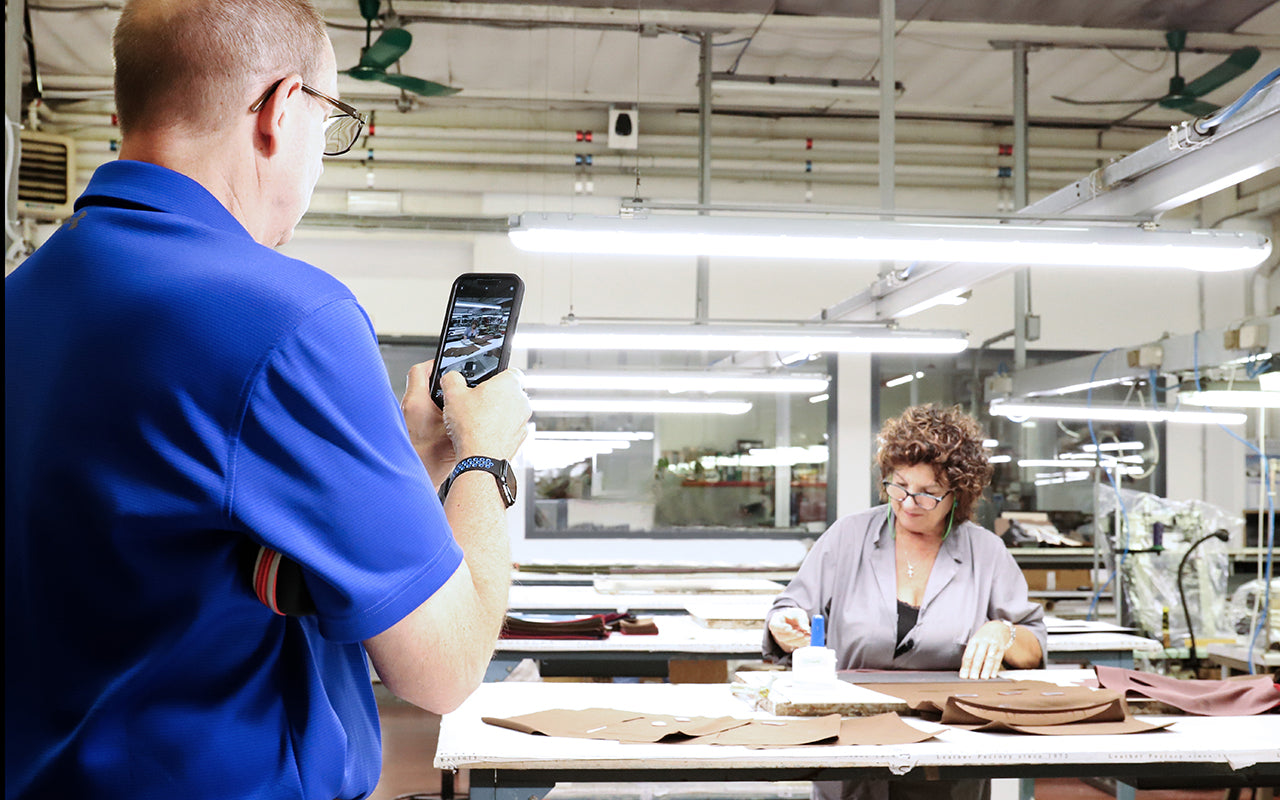 Guided Leather Factory Tour & RERERI Hands-on Workshop