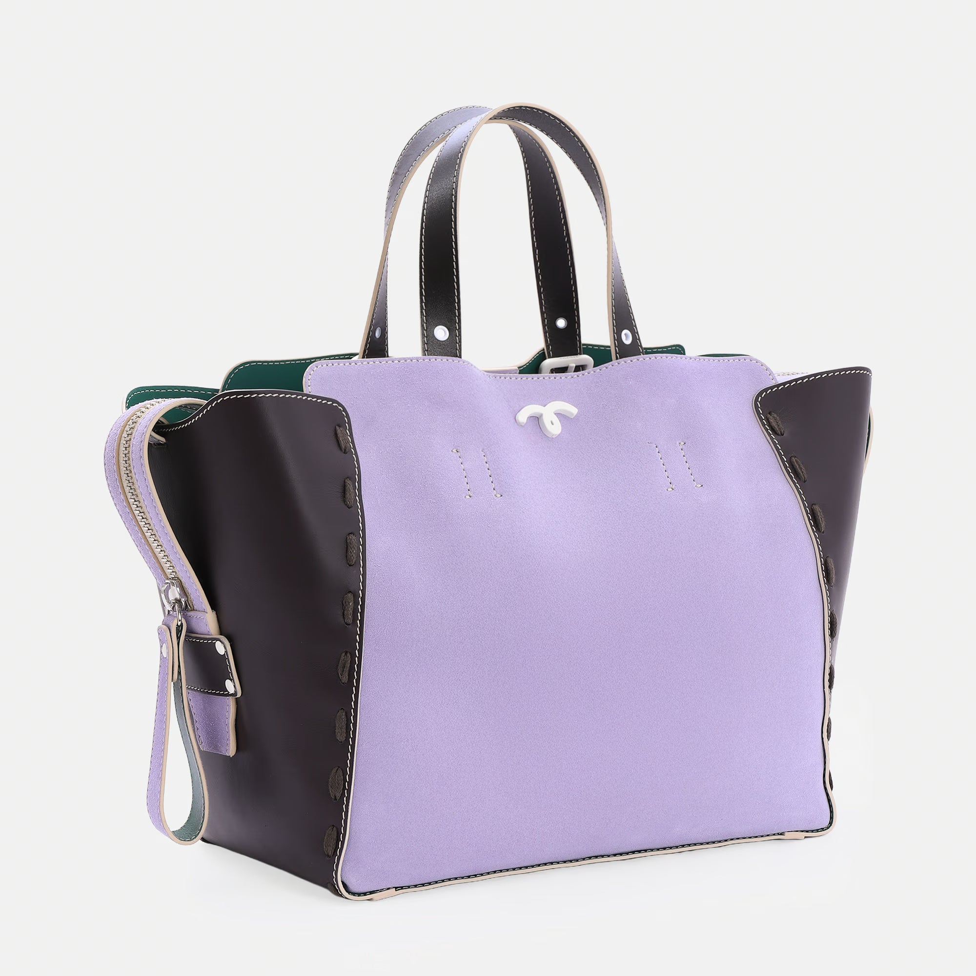 Borsa Margherita L Lilla/Moro