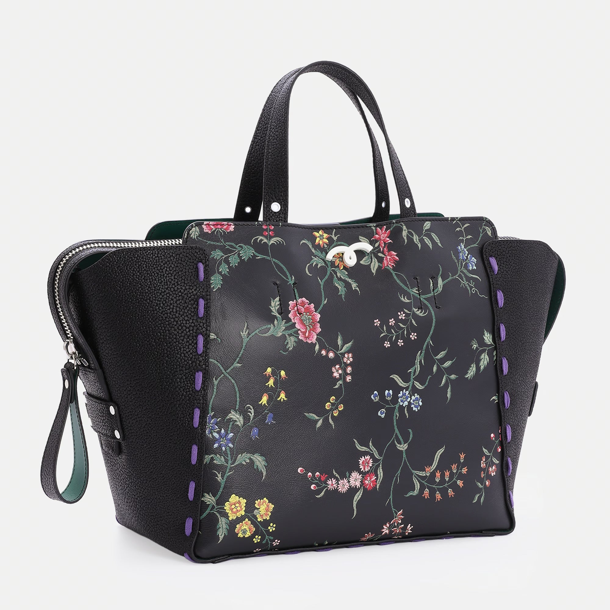 Borsa Margherita L Floré/Chicco di Riso Nero