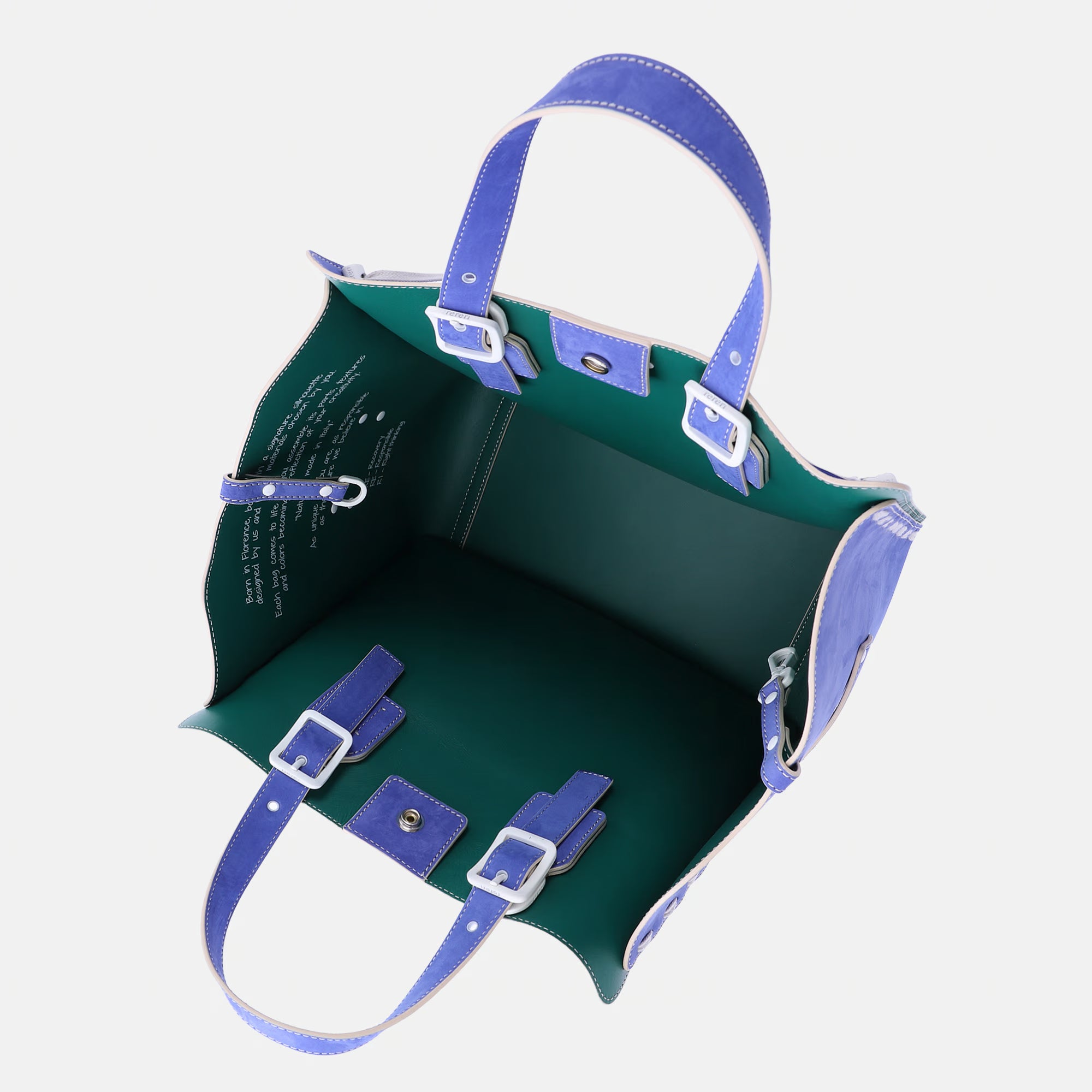 Borsa Fede L Cobalto Nabuk