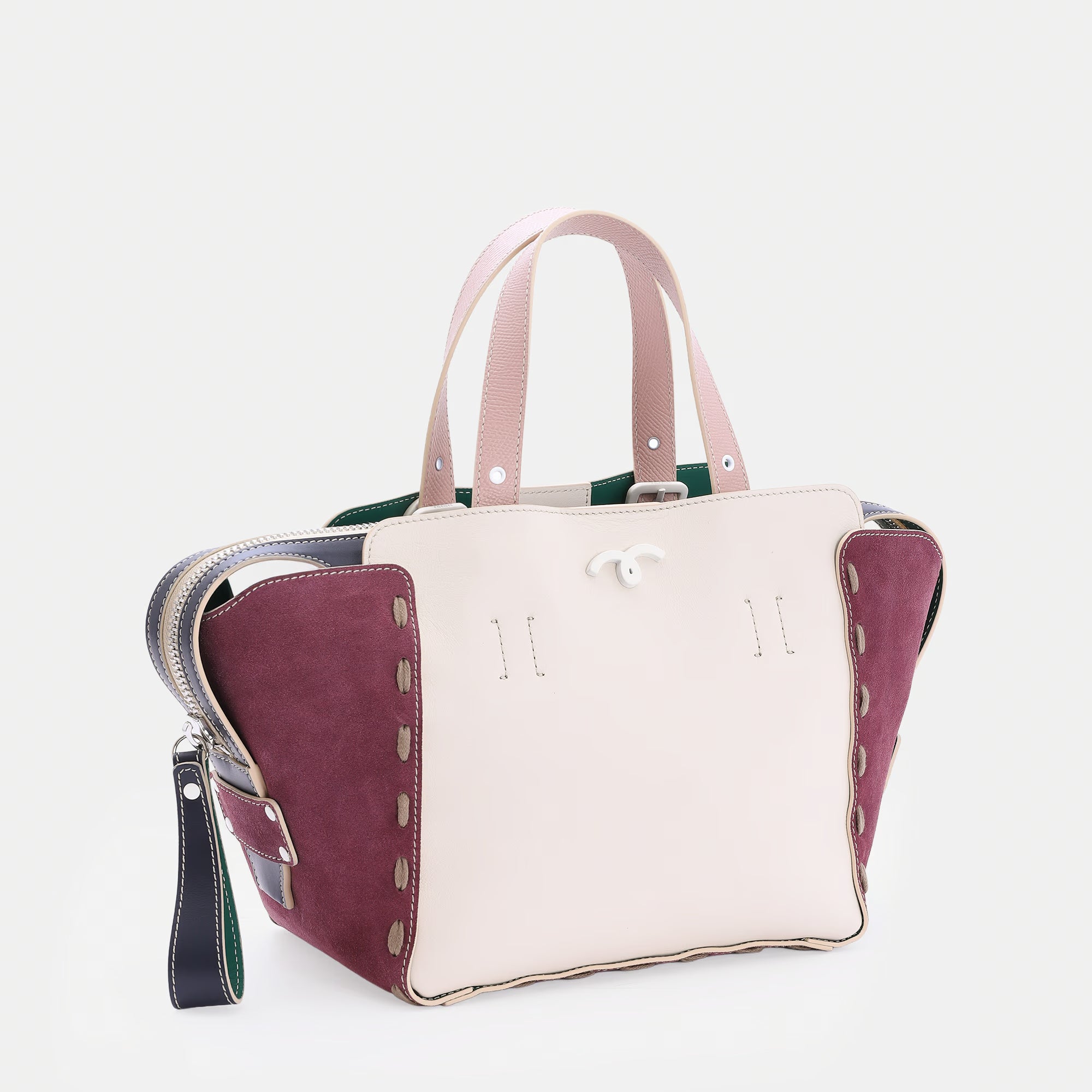 Borsa Margherita M Panna/Prugna