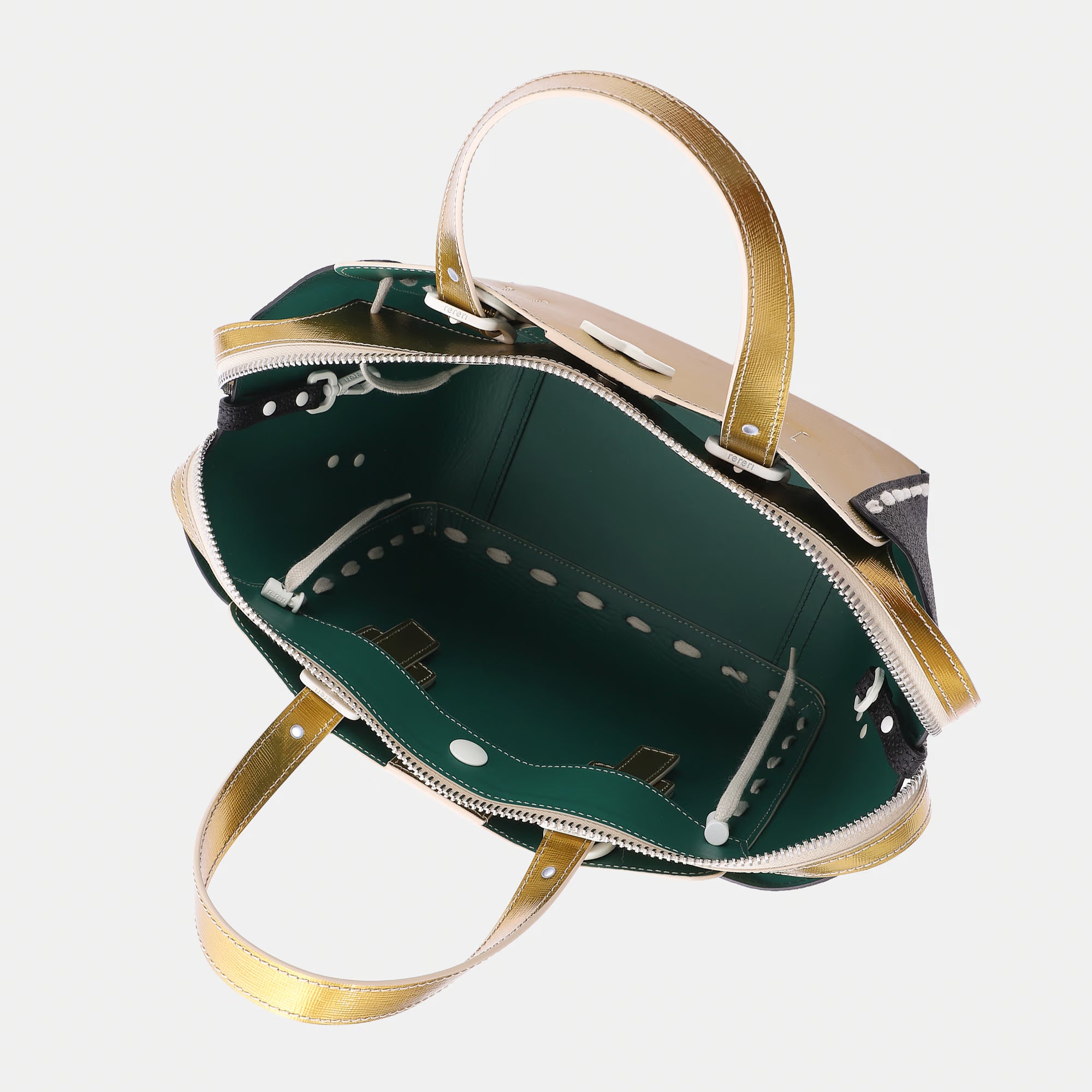 Borsa Margherita M Oro/Nero