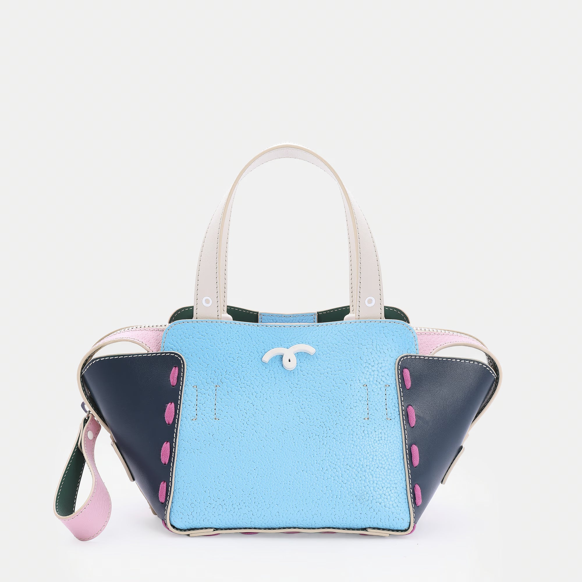 Borsa Margherita S Turchese/Cobalto