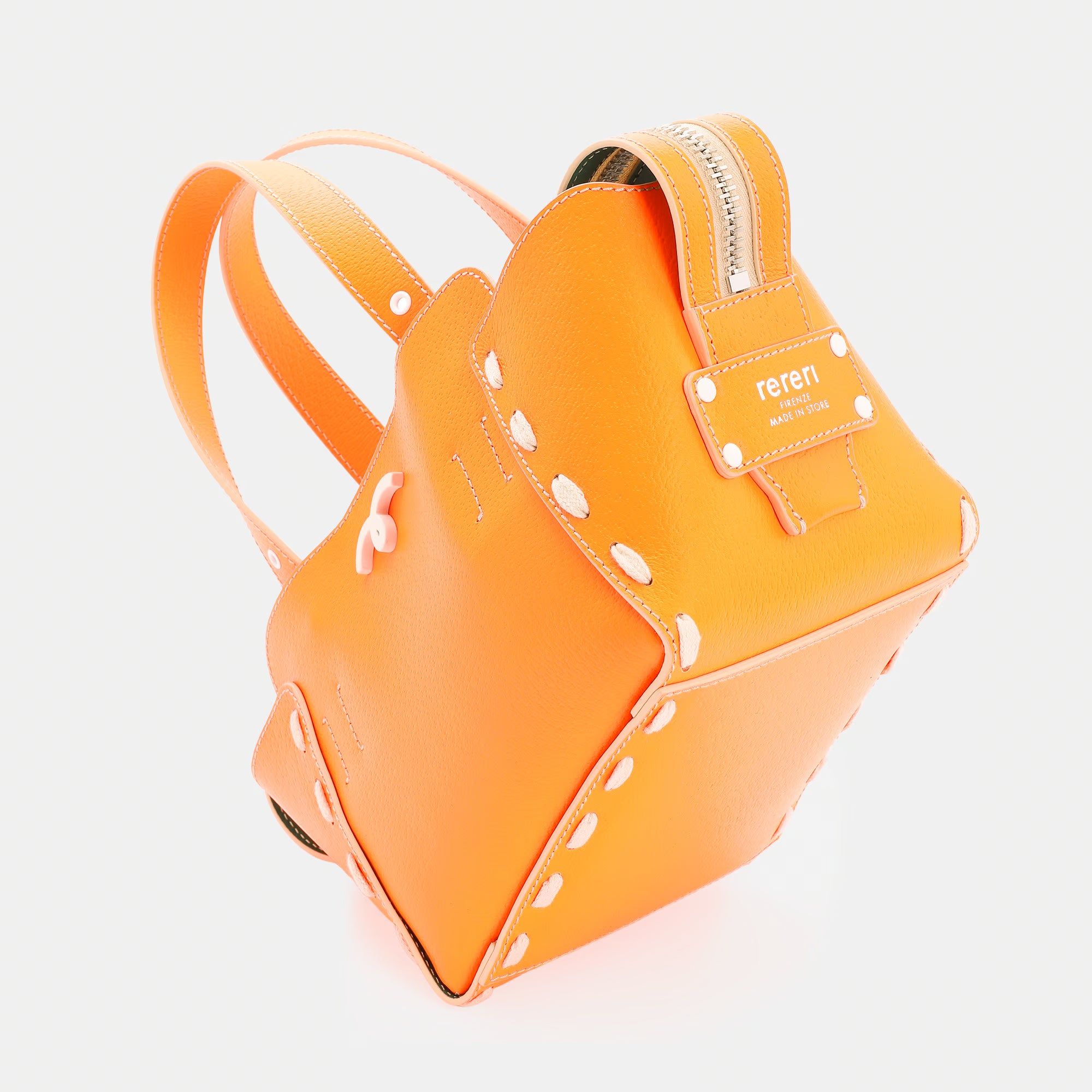 Borsa Margherita S Arancio Fluo
