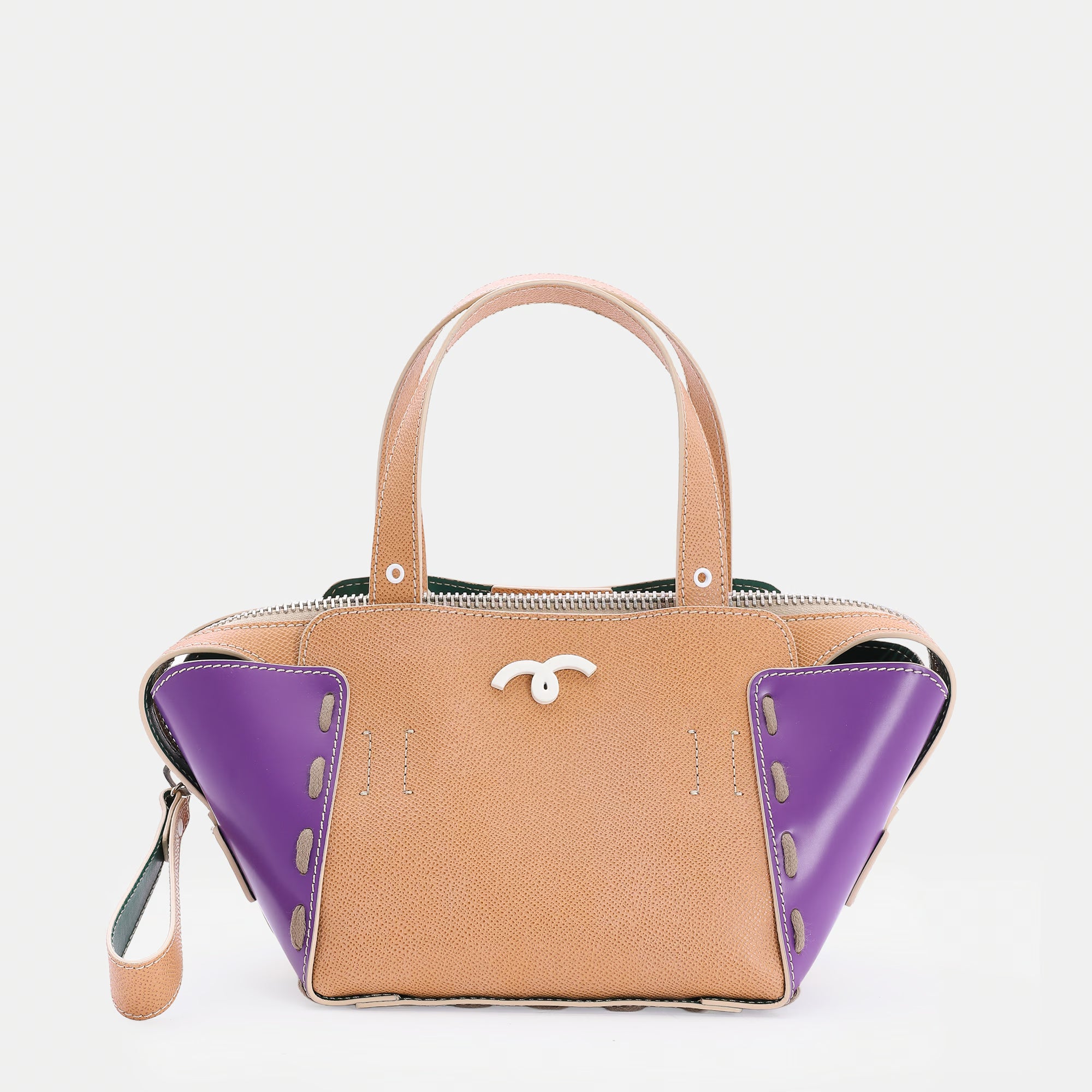 Margherita Bag S Tobacco/Purple