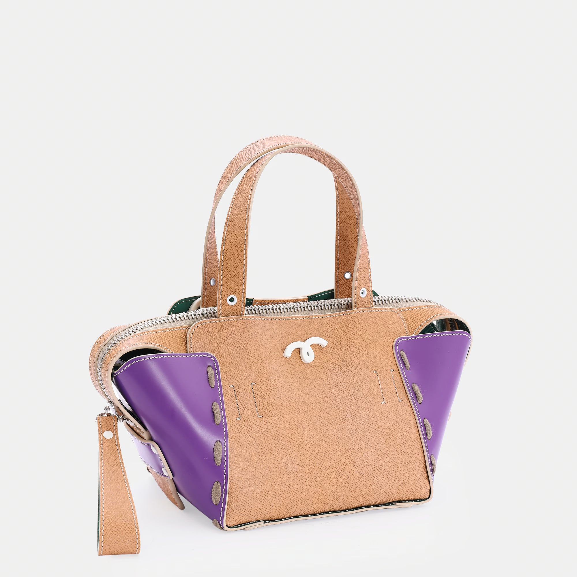 Margherita Bag S Tobacco/Purple