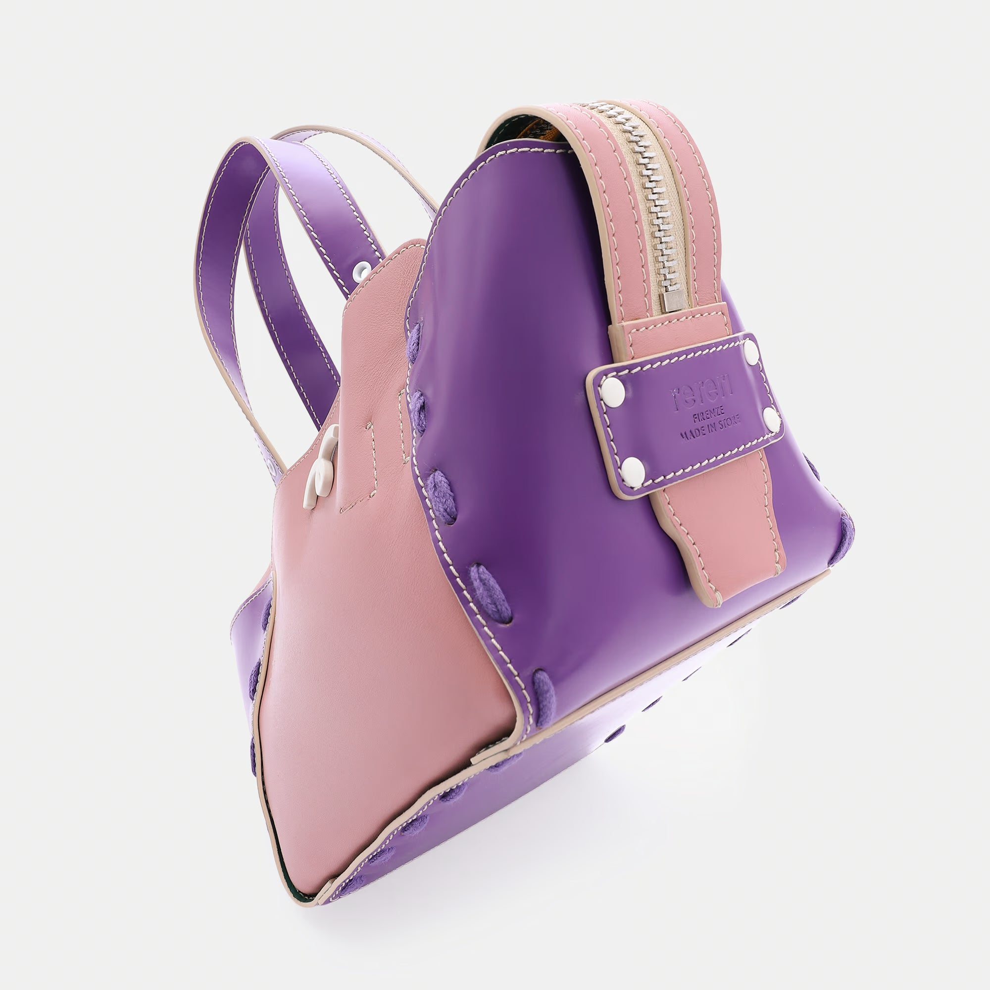 Borsa Margherita S Rosa Antico/Viola