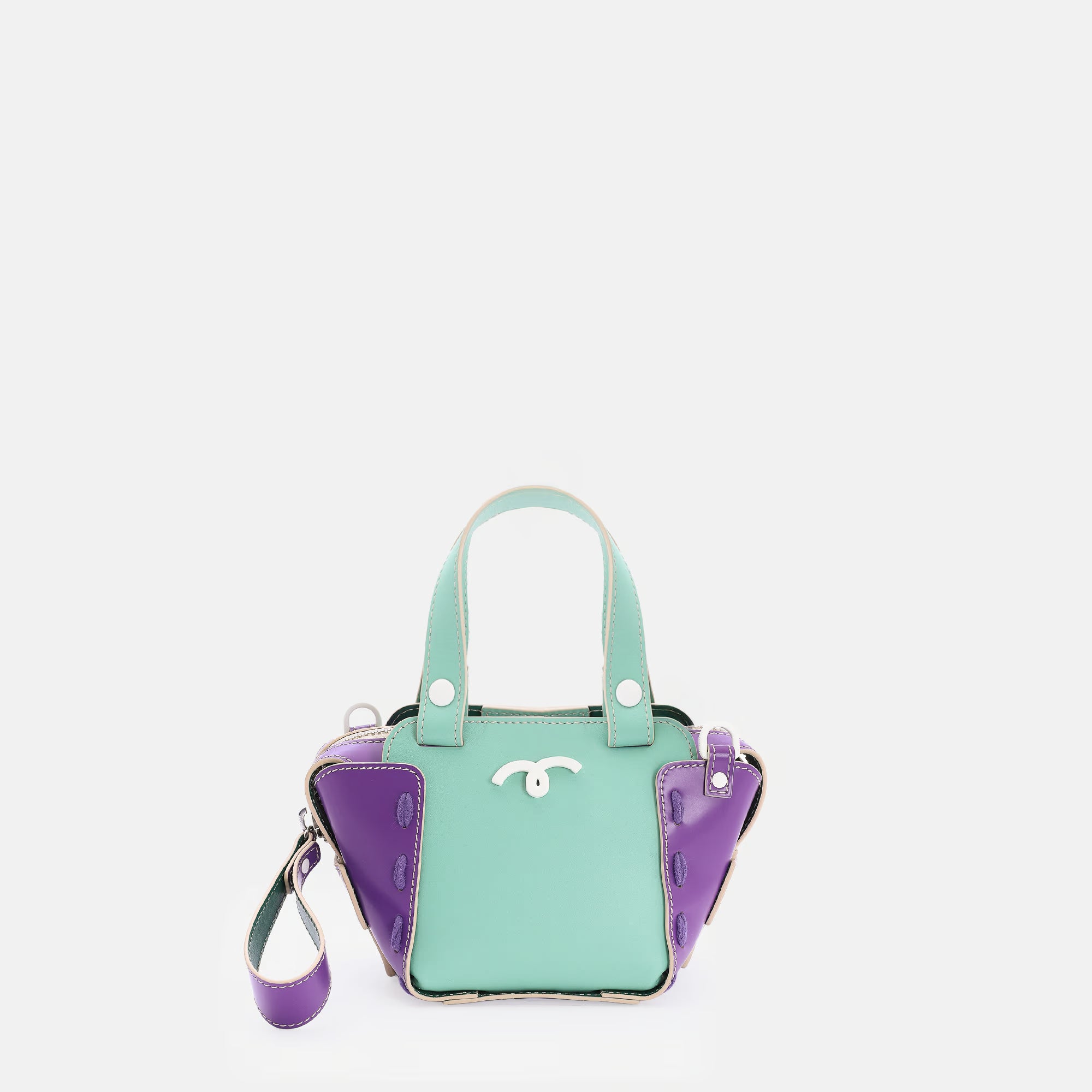 Margherita Bag XS Mint Green/Purple