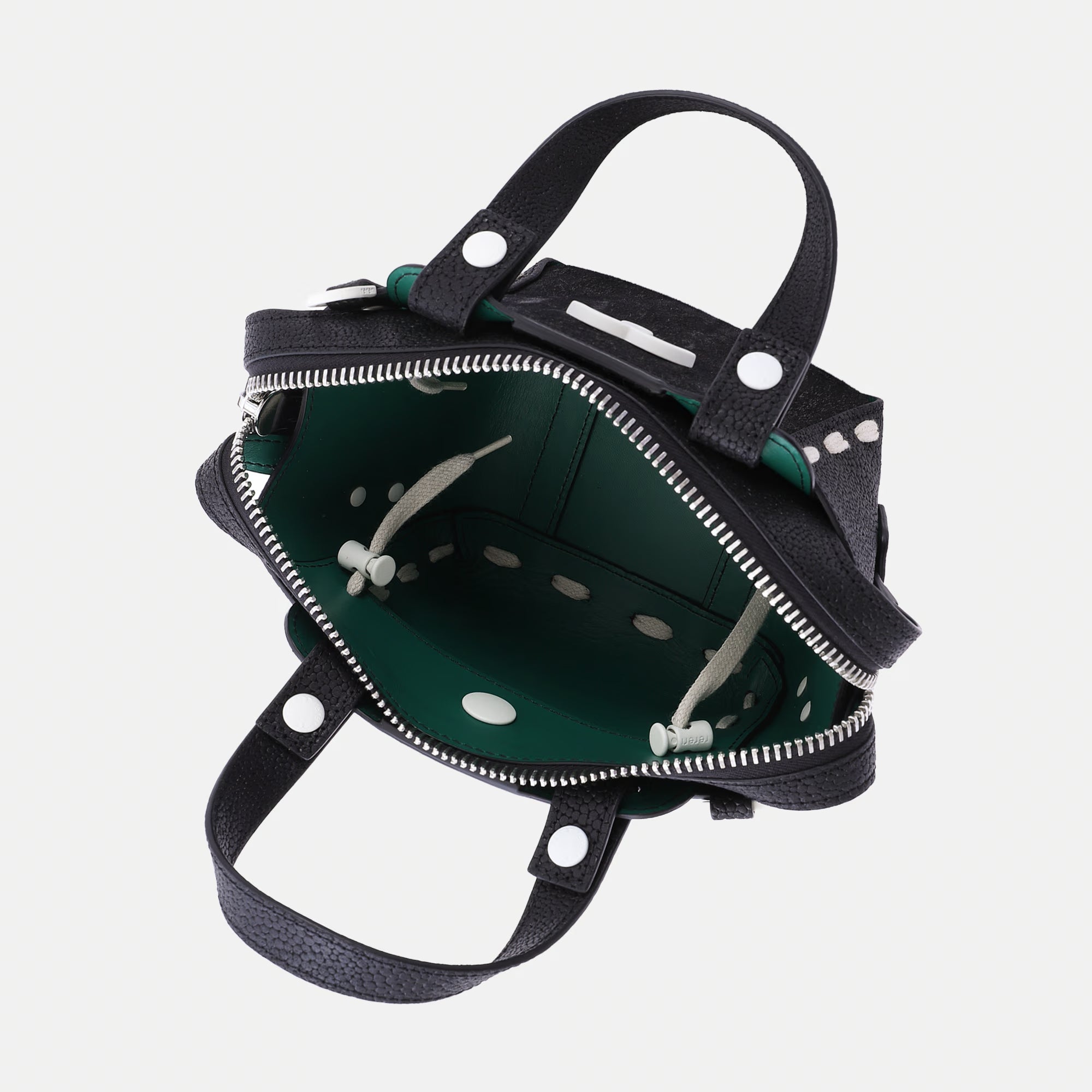 Borsa Margherita XS Edizione Speciale – Cavallino Nero/Argento