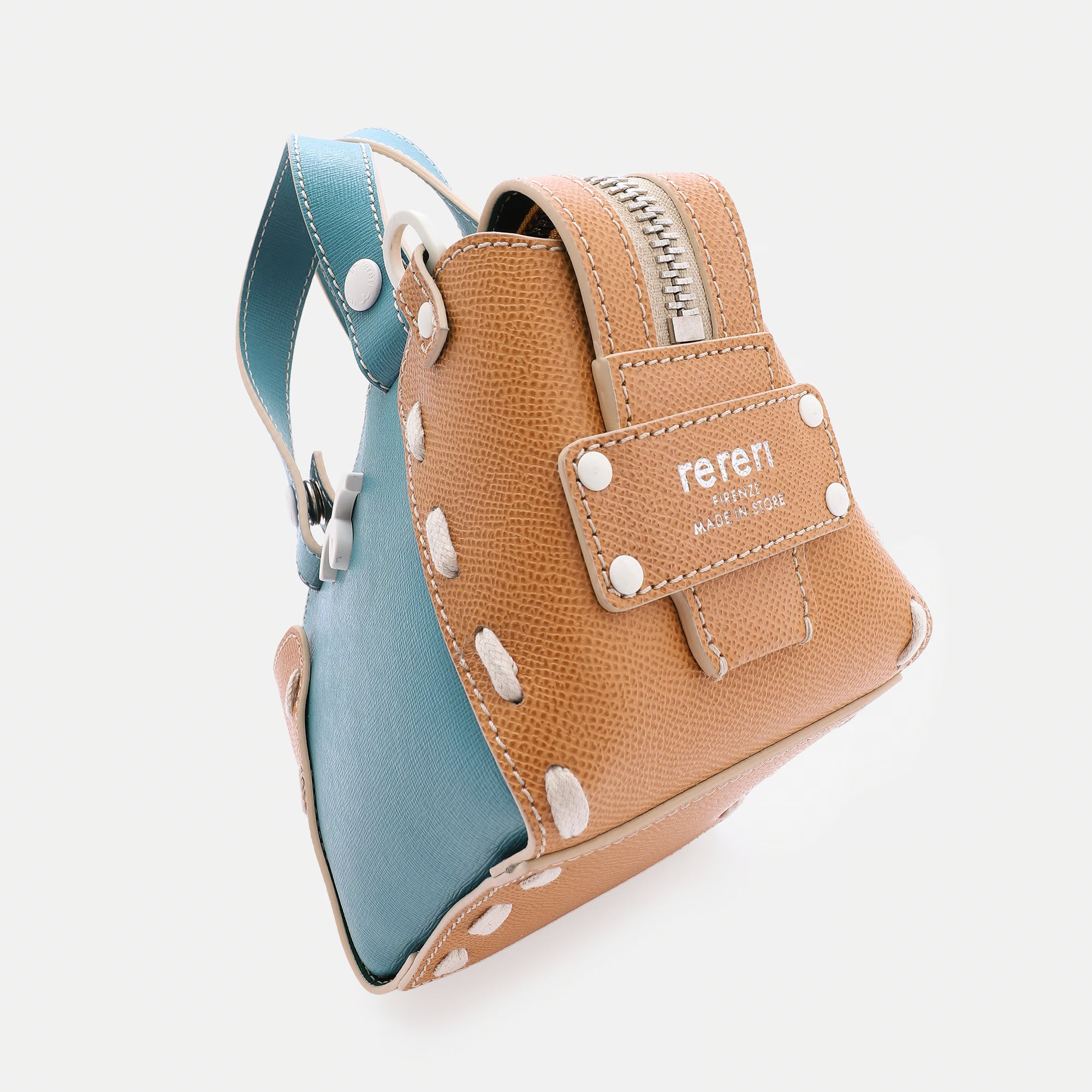 Margherita Bag XS Petrolio/Tobacco