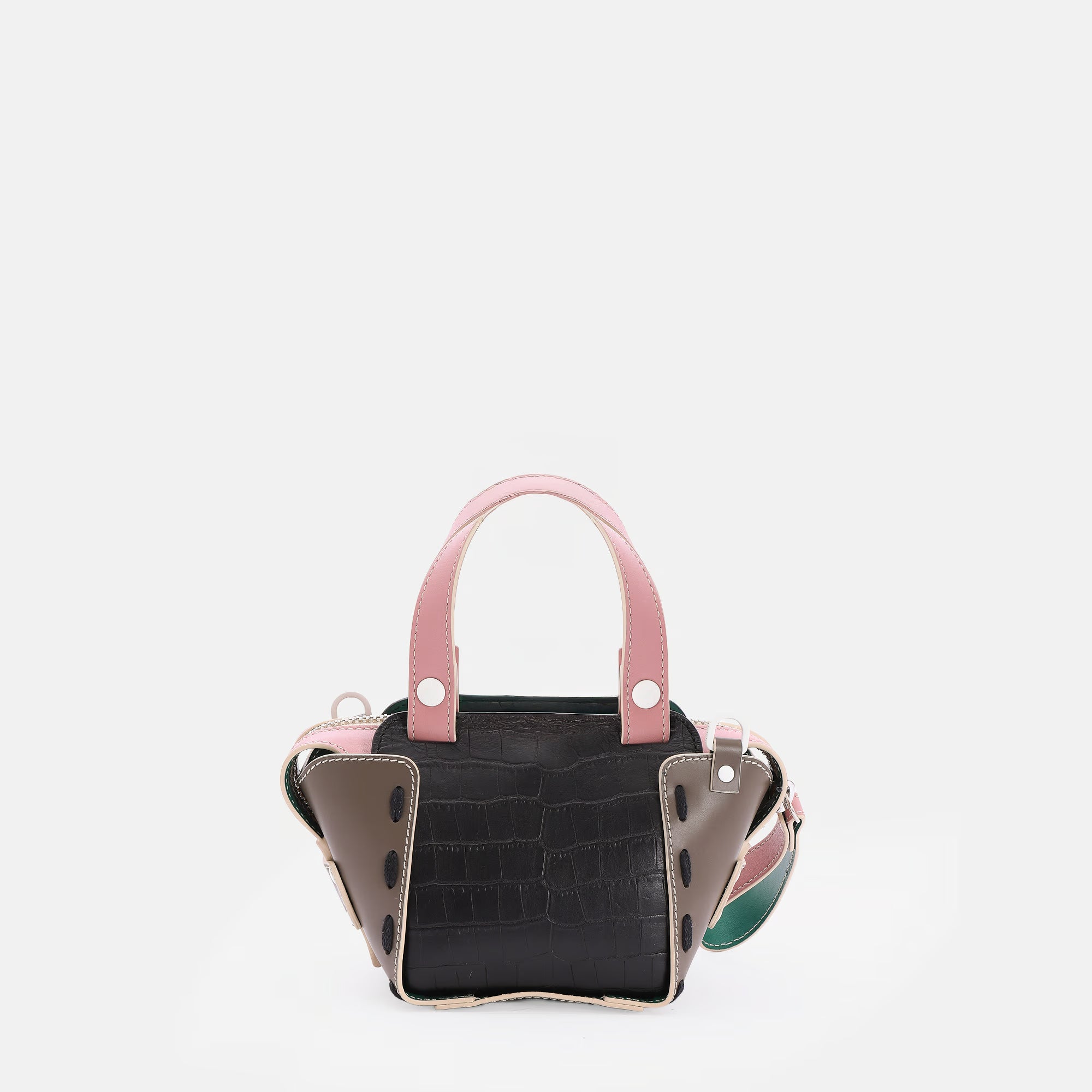 Borsa Margherita XS Nero/Fango