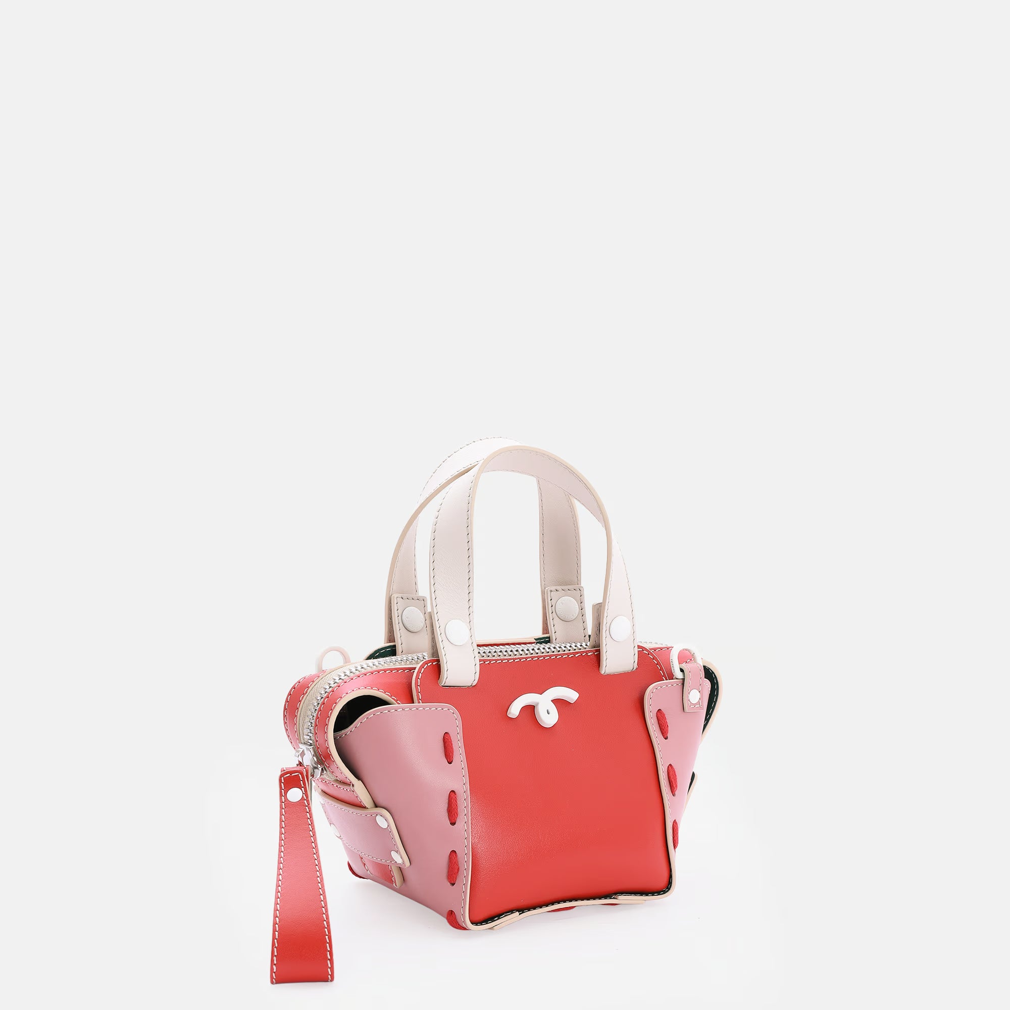Margherita Bag XS Antique Pink/Cherry